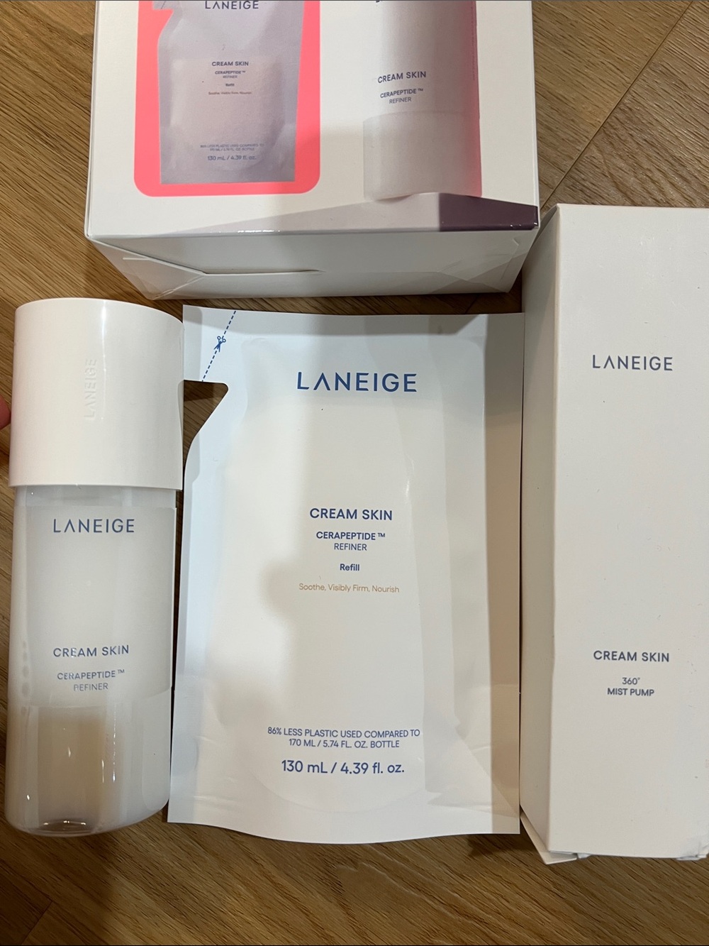 LANEIGE Cream Skin Hydrating Set - 3 items